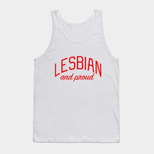 Lesbian and Proud Tank Top